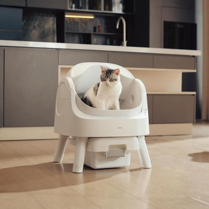Stress-Free Self-Cleaning Cat Litter Box™